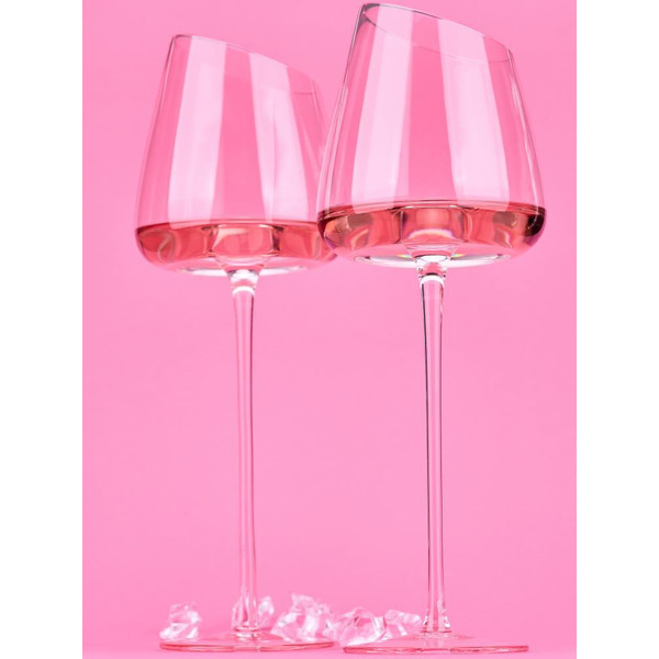 Набор бокалов для вина Makkua MR500 Wine series Crystal Elegance Rose