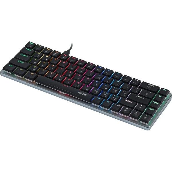 Клавиатура Acer OKW302 ZL.KBDCC.01C серебристый