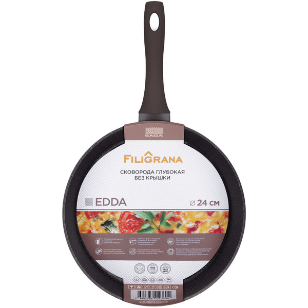Сковорода FILIGRANA EDDA FG24EDD01DF