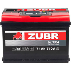 Автомобильный аккумулятор Zubr Ultra R+ 74 А/ч ZU740S
