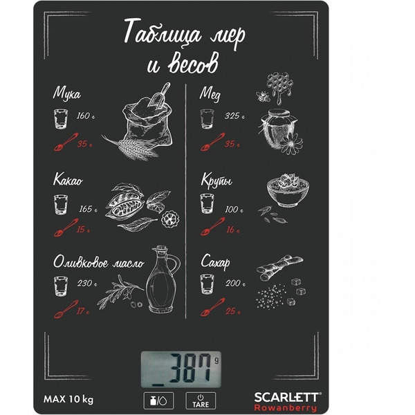Кухонные весы Scarlett SC-KS57P94