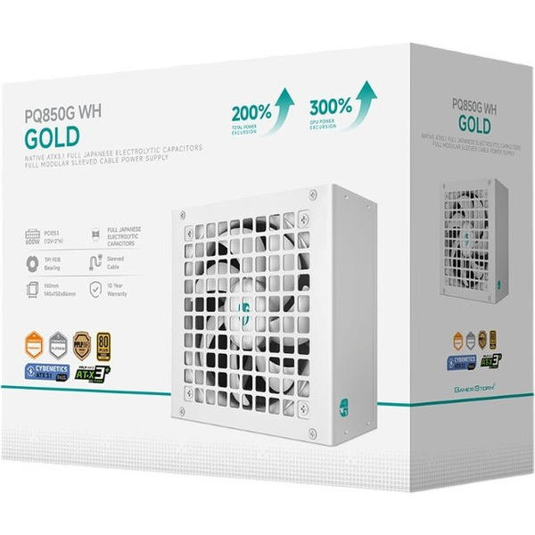 Блок питания DeepCool GamerStorm PQ850G WH (R-PQ850G-FD0W-WGEU-V1)