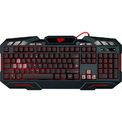 Проводная игровая клавиатура Defender Doom Keeper GK-100DL RU, Артикул 4510