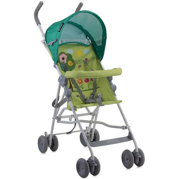 Коляска прогулочная «трость» Lorelli Light 2017 Green Garden (10020471708)