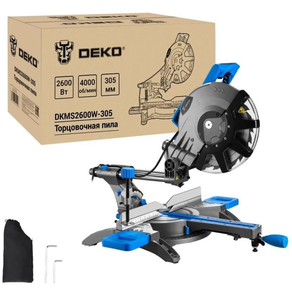 Пила торцовочная DEKO DKMS2600W-305 Laser (083-1094)