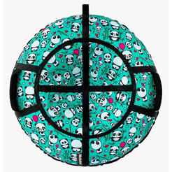 Тюбинг SnowDream Glamour S 120 см (панда бирюзовая)