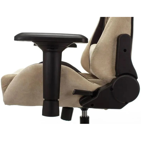 Кресло игровое Zombie VIKING 7 KNIGHT Fabric (бежевый/коричневый)