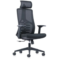Кресло компьютерное SitZone CH-359A (сетка/ткань, черный)