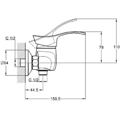 Смеситель Econoce EC0362