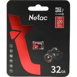 Карта памяти Netac P500 Extreme Pro 32GB NT02P500PRO-032G-S