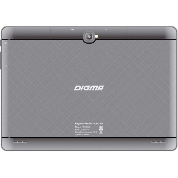 Планшет DIGMA Plane 1524 серебристый