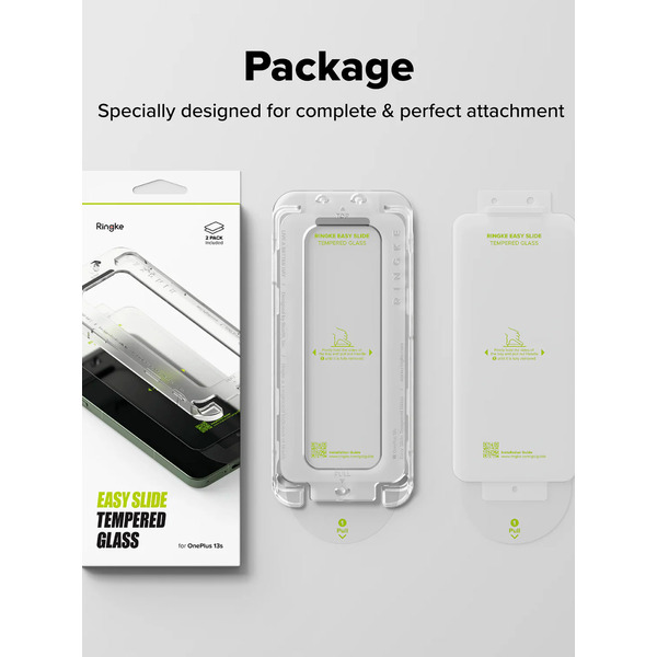 Защитное стекло Ringke EASY SLIDE 2шт для Oneplus 13s