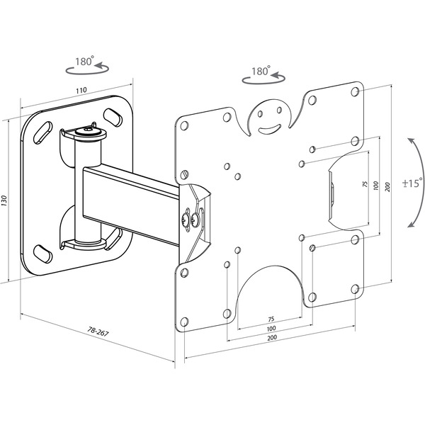 Кронштейн KSL WM226T