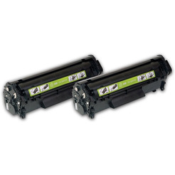 Картридж лазерный Cactus CS-Q2612AD черный двойная упак. (2000стр.) для HP 1010/1012/1015/1018/1020/1022/3015/3020