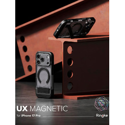 Чехол Ringke UX MAGNETIC для iPhone 17 Pro SMOKE BLACK