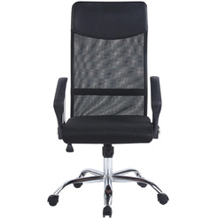 Кресло офисное SITUP MIX 740 (FLAY) BLАСК CHROME (сетка Black / Black)