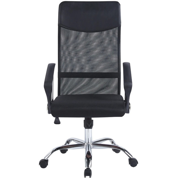 Кресло офисное SITUP MIX 740 (FLAY) BLАСК CHROME (сетка Black / Black)