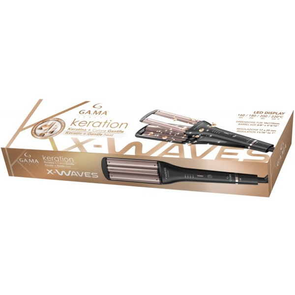 Щипцы для завивки волос GA.MA X-WAVES LED (GC4010)