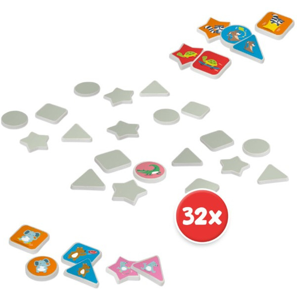 Настольная игра SES Creative Для улицы и дома "МЕМО Животные" 02233