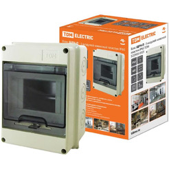 Бокс TDM ELECTRIC ЩРН-П- 5модулей IP65 SQ0908-0001