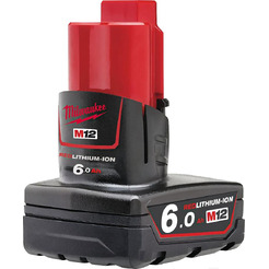 Аккумулятор для инструмента Milwaukee M12 M12B6 4932451395 (12В/6 Ач)