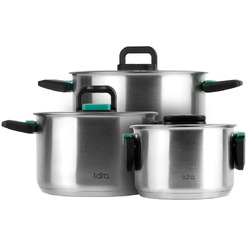 Набор посуды LARA ИЗУМРУД LR02-123