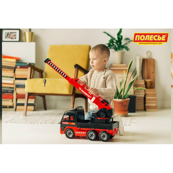Автомобиль-кран Полесье с поворотной платформой 203-01 MAMMOET 56979