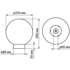 Светильник TDM Electric НТУ 03- 60-254 SQ0330-0636