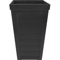 Вазон MultyHome Savana Planks EU5100557 (черный)