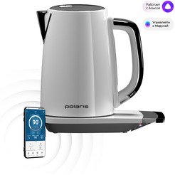 Электрический чайник Polaris PWK 1755CAD WIFI IQ Home (белый)
