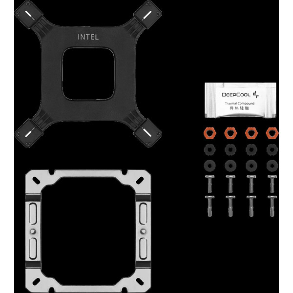 Кулер для процессора DeepCool AG400 WH ARGB R-AG400-WHANMC-G-2