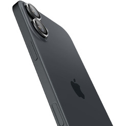 Защитное стекло Spigen Optik Optik Pro Ez Fit Camera Protector для iPhone 16/16 Plus AGL08531 (2 шт)