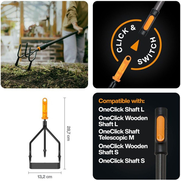 Культиватор-пропалыватель Fiskars 1080685
