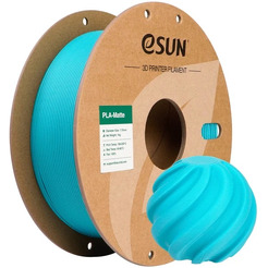 Пластиковая нить ESUN PLA-Matte 1,75 мм, 1кг, aqua (вода)