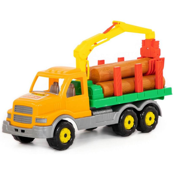 Автомобиль с краном Полесье Сталкер автомобиль-лесовоз 44297