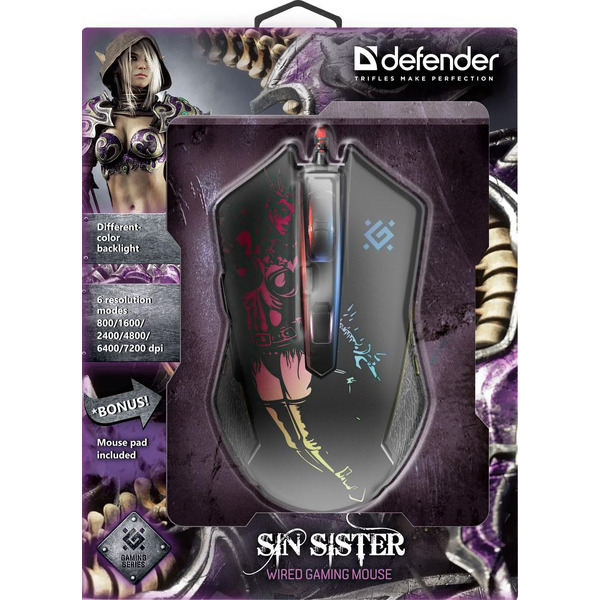 Мышь Defender SinSister GM-933 (52933)