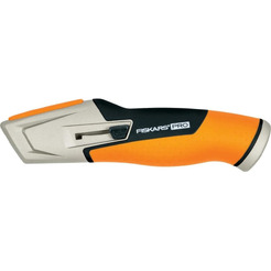 Строительный нож с выдвижным сменным лезвием Fiskars CarbonMax 1027223