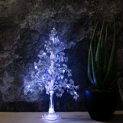 Фигура на подставке NEON-NIGHT Ель 513-033