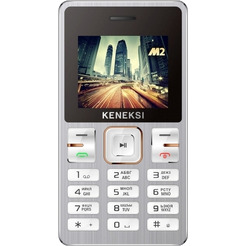 Сотовый телефон KENEKSI M2 серебряный