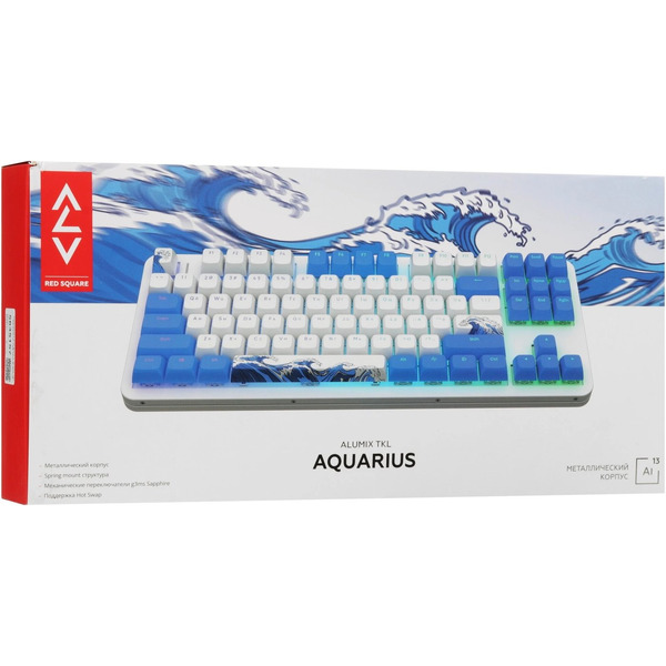 Клавиатура Red Square Alumix TKL Aquarius v2 RSQ-20064 (g3ms Sapphire)