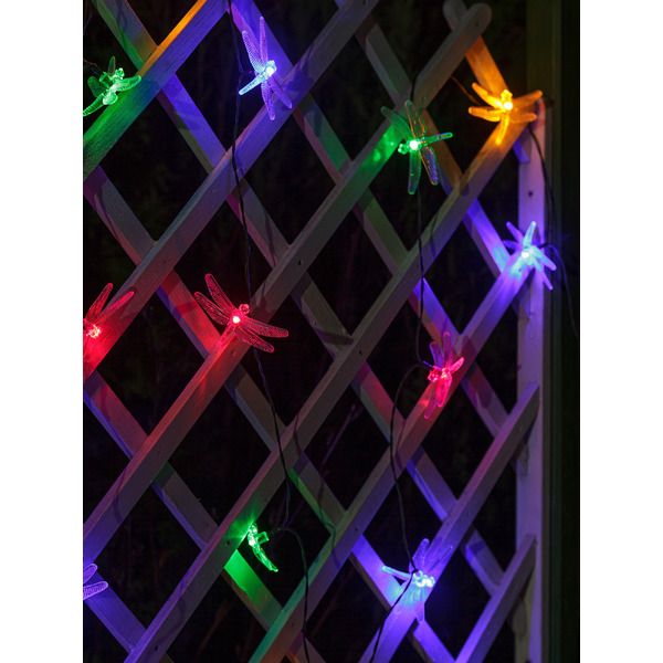 Светодиодная гирлянда садовая ArtStyle Стрекозы CL-SS28M