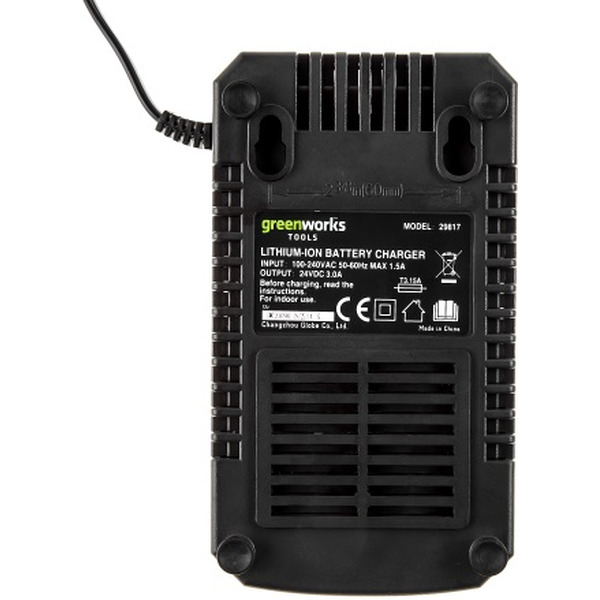 Зарядное устройство для электроинструмента Greenworks G24C (2903607)