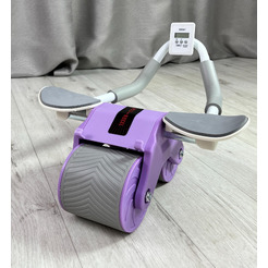 Ролик для пресса Calviano фиолетовый