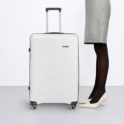 Чемодан DoubleW YF-PP02 (L, белый)