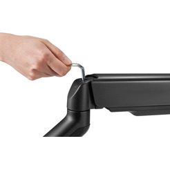 Кронштейн для монитора ErgoSmart Power Black Black Light DBL