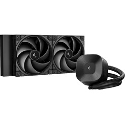 Система жидкостного охлаждения для процессора DeepCool LE240 V2 Zero Dark R-LE240ZERO-BKLNMD-G-1