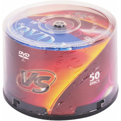 DVD-R диск VS 4.7Gb 16x Cake Box 50шт.