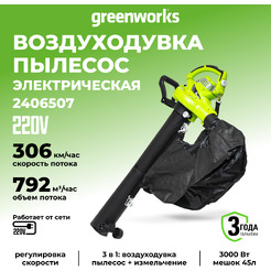 Воздуходувка Greenworks BL3000 2406507