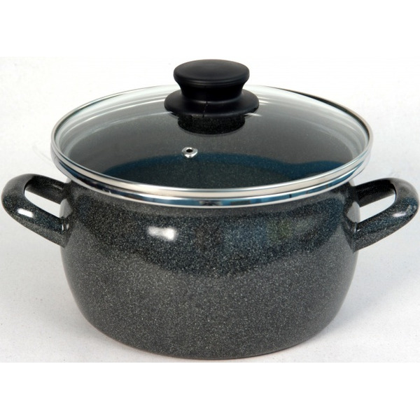 Кастрюля Сантэкс 1-2415112 (мрамор 2)