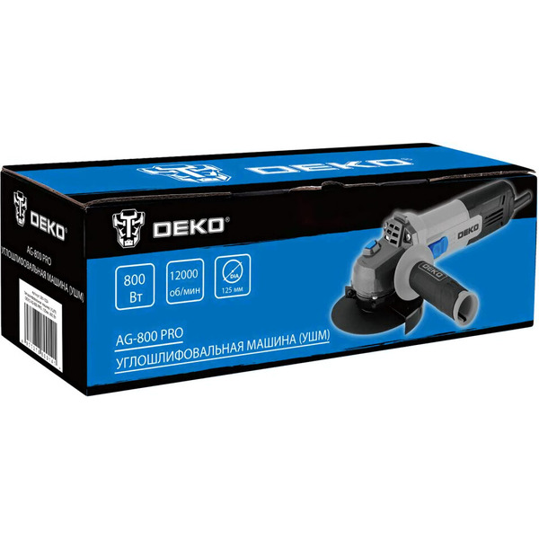 Угловая шлифмашина Deko AG-800 PRO 081-1024